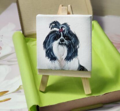 Miniature Easel Portrait - Image 5