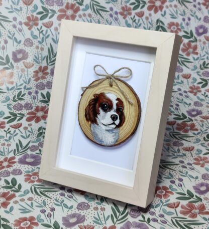 Miniature Framed Pet Portrait