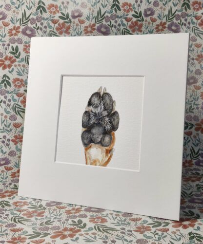 Pawprint Watercolour - Image 4