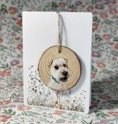 Pet Portrait Greeting Card