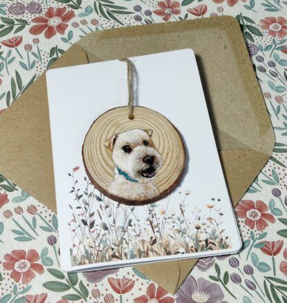 Pet Portrait Greeting Card - Image 4