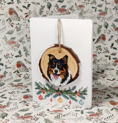 Pet Portrait Christmas Card - Image 2