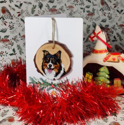 Pet Portrait Christmas Card